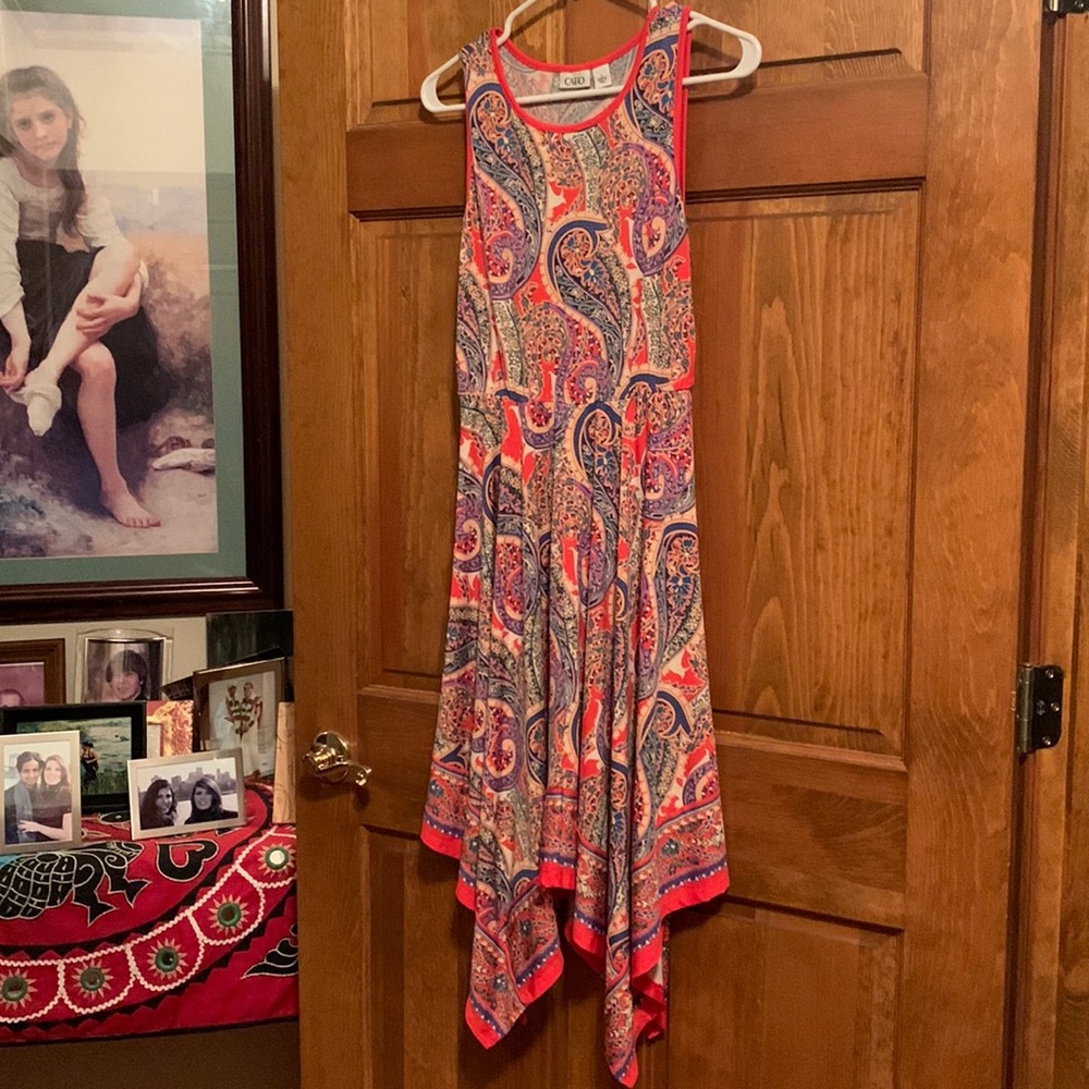 Paisley Knit Dress
